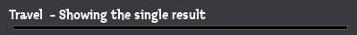 Travel  - Showing the single result