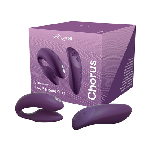 We-Vibe Chorus Couples Vibrator Purple - $170.95